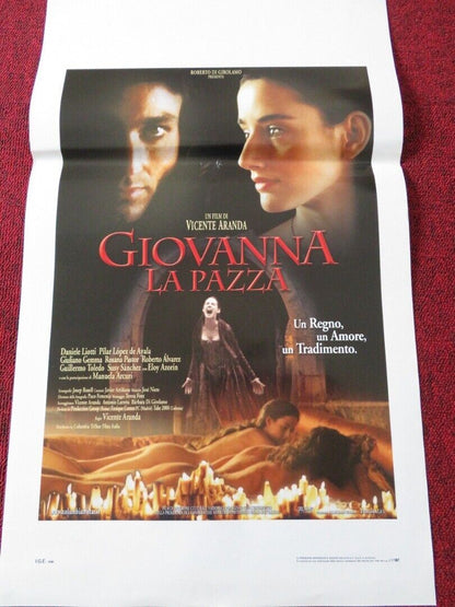 MAD LOVE ITALIAN LOCANDINA (27.5"x13") POSTER VINCENTE ARANDA 2001 Movie posters