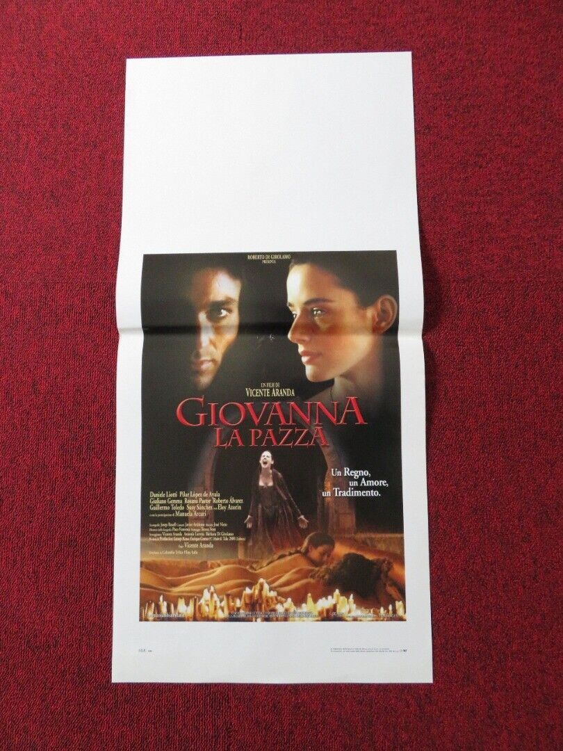 MAD LOVE ITALIAN LOCANDINA (27.5"x13") POSTER VINCENTE ARANDA 2001 Movie posters