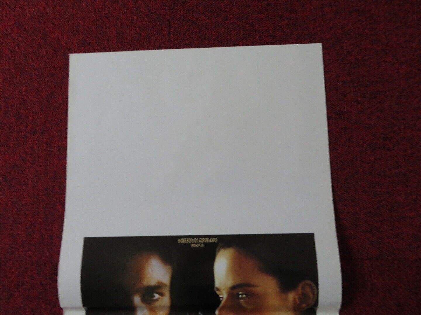 MAD LOVE ITALIAN LOCANDINA (27.5"x13") POSTER VINCENTE ARANDA 2001 Movie posters