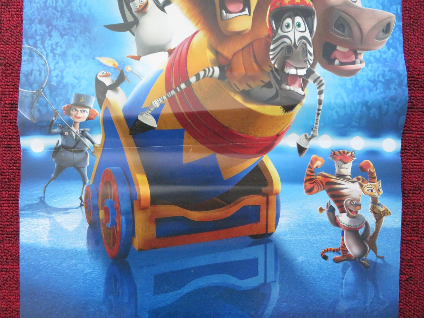 MADAGASCAR 3: EUROPES MOST WANTED ITALIAN LOCANDINA POSTER BEN STILLER 2012 Rendezvous Cinema Movie posters