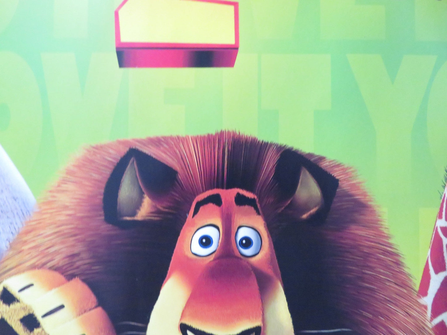 MADAGASCAR: ESCAPE 2 AFRICA - A UK QUAD ROLLED POSTER BEN STILLER C. ROCK 2008 Rendezvous Cinema Movie posters