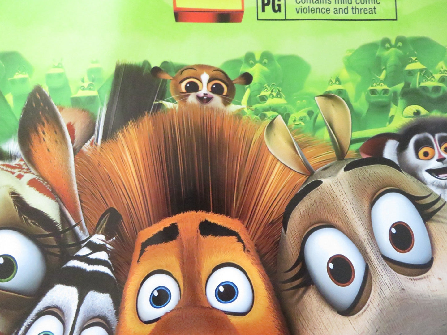 MADAGASCAR: ESCAPE 2 AFRICA - B UK QUAD ROLLED POSTER BEN STILLER CHRIS ROCK 2008 Rendezvous Cinema Movie posters