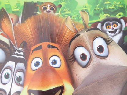 MADAGASCAR ESCAPE 2 AFRICA UK QUAD (30"x 40") ROLLED POSTER BEN STILLER 2008 Rendezvous Cinema Movie posters