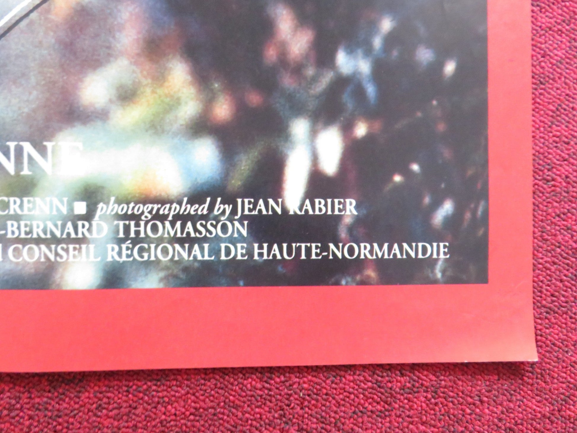 MADAME BOVARY UK QUAD POSTER FOLDED ISABELLE HUPPERT 1991 Rendezvous Cinema Movie posters