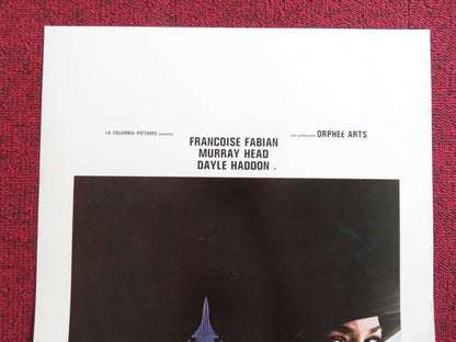 MADAME CLAUDE ITALIAN LOCANDINA POSTER FRANCOISE FABIAN MURRAY HEAD 1977 Rendezvous Cinema Movie posters