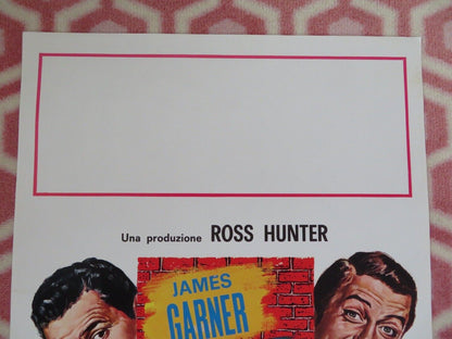 MADAME COCO/ The Art of Love ITALIAN LOCANDINA (27.5"x 13") POSTER J GARNER '65 Movie posters