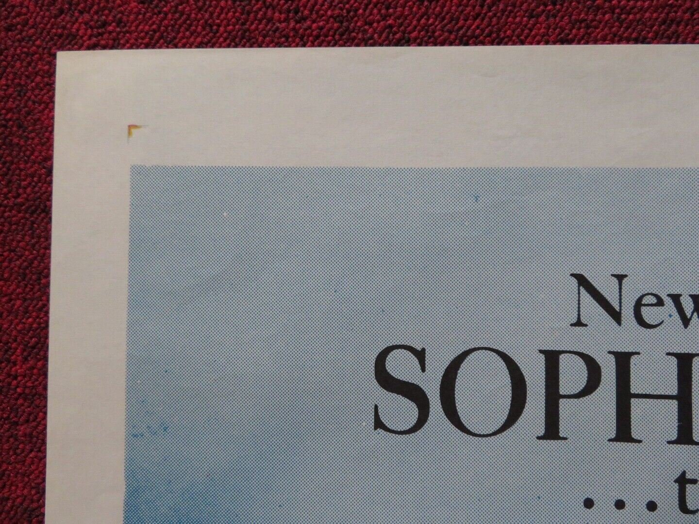 MADAME SANS GENE / MADAME FOLDED US ONE SHEET POSTER SOPHIA LOREN 1962 - Rendezvous Cinema