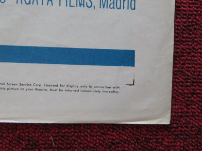 MADAME SANS GENE / MADAME FOLDED US ONE SHEET POSTER SOPHIA LOREN 1962 - Rendezvous Cinema