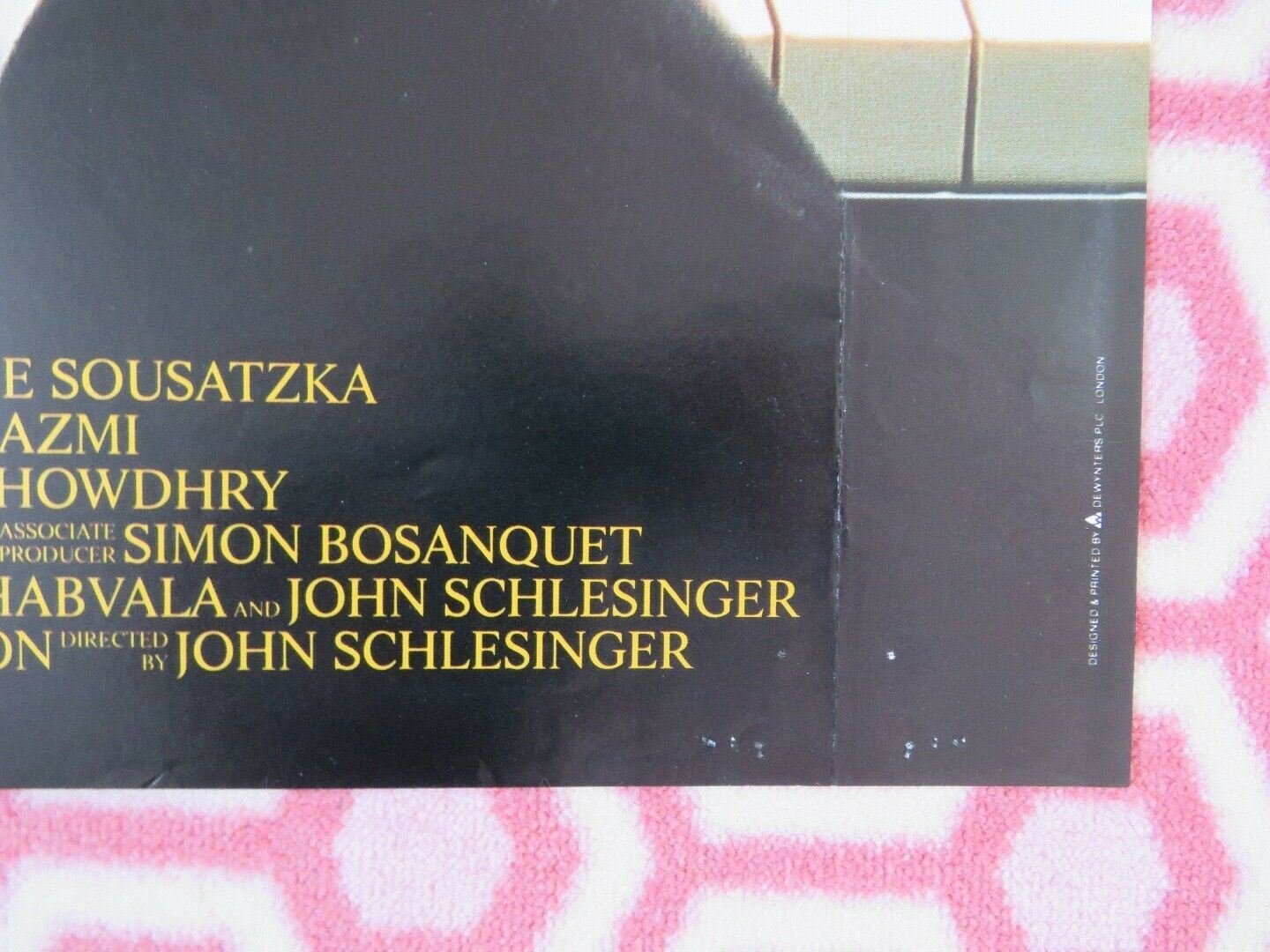 MADAME SOUSATZKA BRITISH QUAD (30"x 40") POSTER SHIRLEY MACLAINE TWIGGY 1988 Movie posters