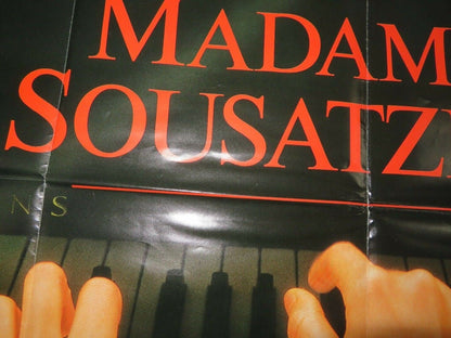 MADAME SOUSATZKA BRITISH QUAD (30"x 40") POSTER SHIRLEY MACLAINE TWIGGY 1988 Movie posters