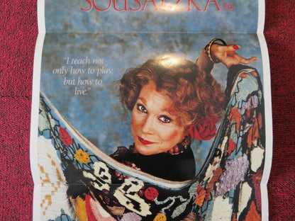 MADAME SOUSATZKA FOLDED AUSTRALIAN DAYBILL POSTER Shirley MacLaine Twiggy 1988 Movie posters