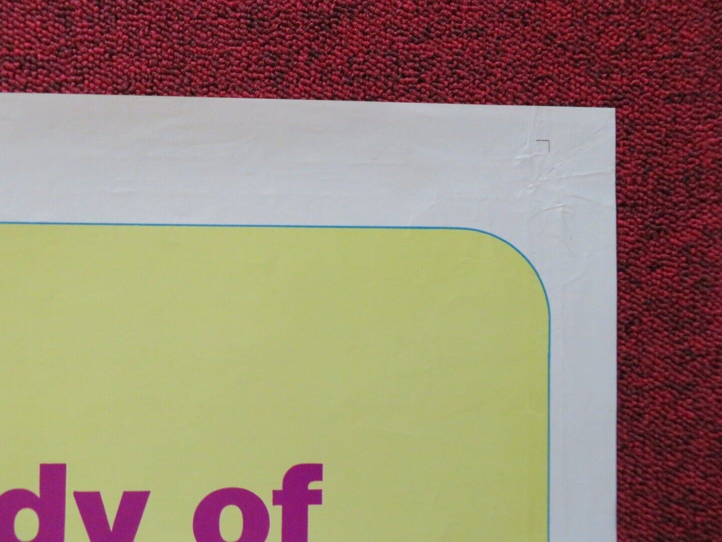 MADE FOR EACH OTHER FOLDED US ONE SHEET POSTER RENÉE TAYLOR JOSEPH BOLOGNA '71 Movie posters