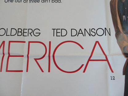 MADE IN AMERICA BRITISH QUAD (30"x 40") POSTER WILL SMITH WHOOPI GOLDBERGE Rendezvous Cinema Movie posters