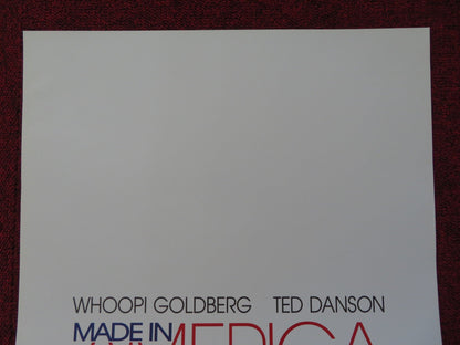 MADE IN AMERICA ITALIAN LOCANDINA POSTER WHOOPI GOLDBERG TED DANSON 1993 Rendezvous Cinema Movie posters