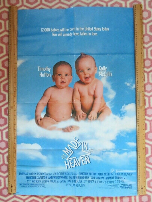 MADE IN HEAVEN US ONE SHEET POSTER TIMOTHY HUTTON KELLY MCGILLIS 1987 - Rendezvous Cinema
