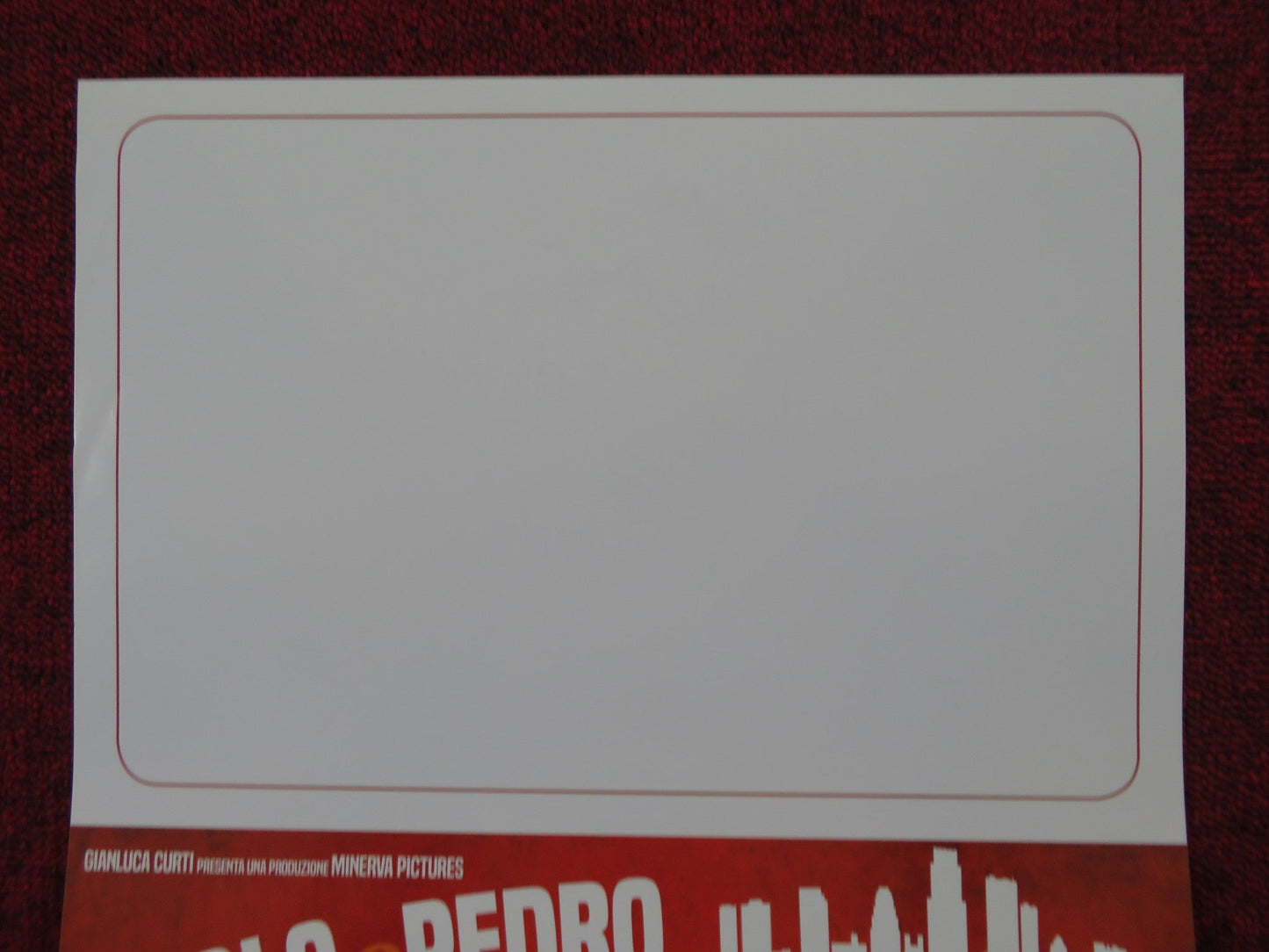 MADE IN ITALY: CIAO BROTHER ITALIAN LOCANDINA POSTER FABRIZIO NARDI 2016 Rendezvous Cinema Movie posters