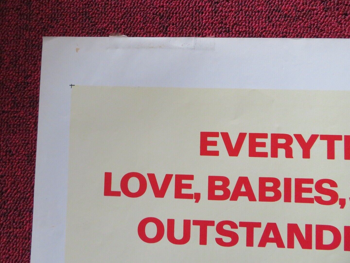 MADE IN ITALY FOLDED US ONE SHEET POSTER SYLVA KOSCINA VIRNA LISI 1965 Movie posters