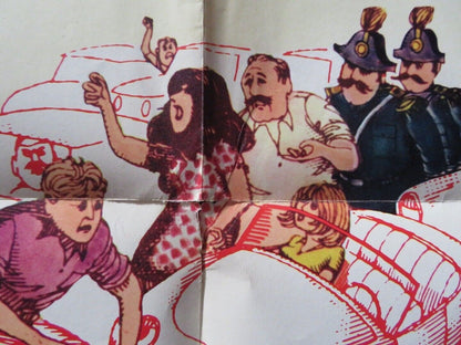 MADE IN ITALY FOLDED US ONE SHEET POSTER SYLVA KOSCINA VIRNA LISI 1965 Movie posters