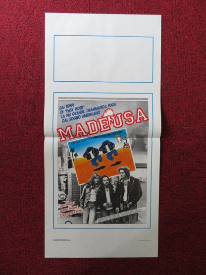 MADE IN USA ITALIAN LOCANDINA (27.5"x13") POSTER KEN FRIEDMAN 1989 Rendezvous Cinema Movie posters
