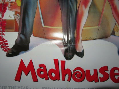 MADHOUSE US ONE SHEET POSTER JOHN LARROQUETTE 1990 Movie posters