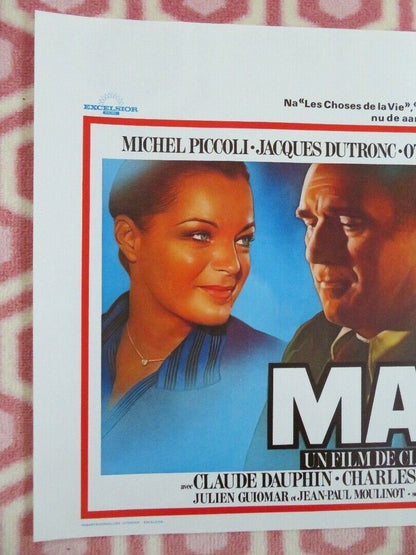 MADO BELGIUM (14.5"x 21.5") POSTER MICHEL PICCOLI 1976 Movie posters