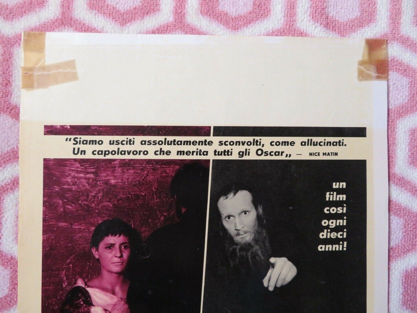 MADRE GIOVANNA DEGLI ANGELI ITALIAN LOCANDINA (27.5"x13") POSTER 1964 Movie posters