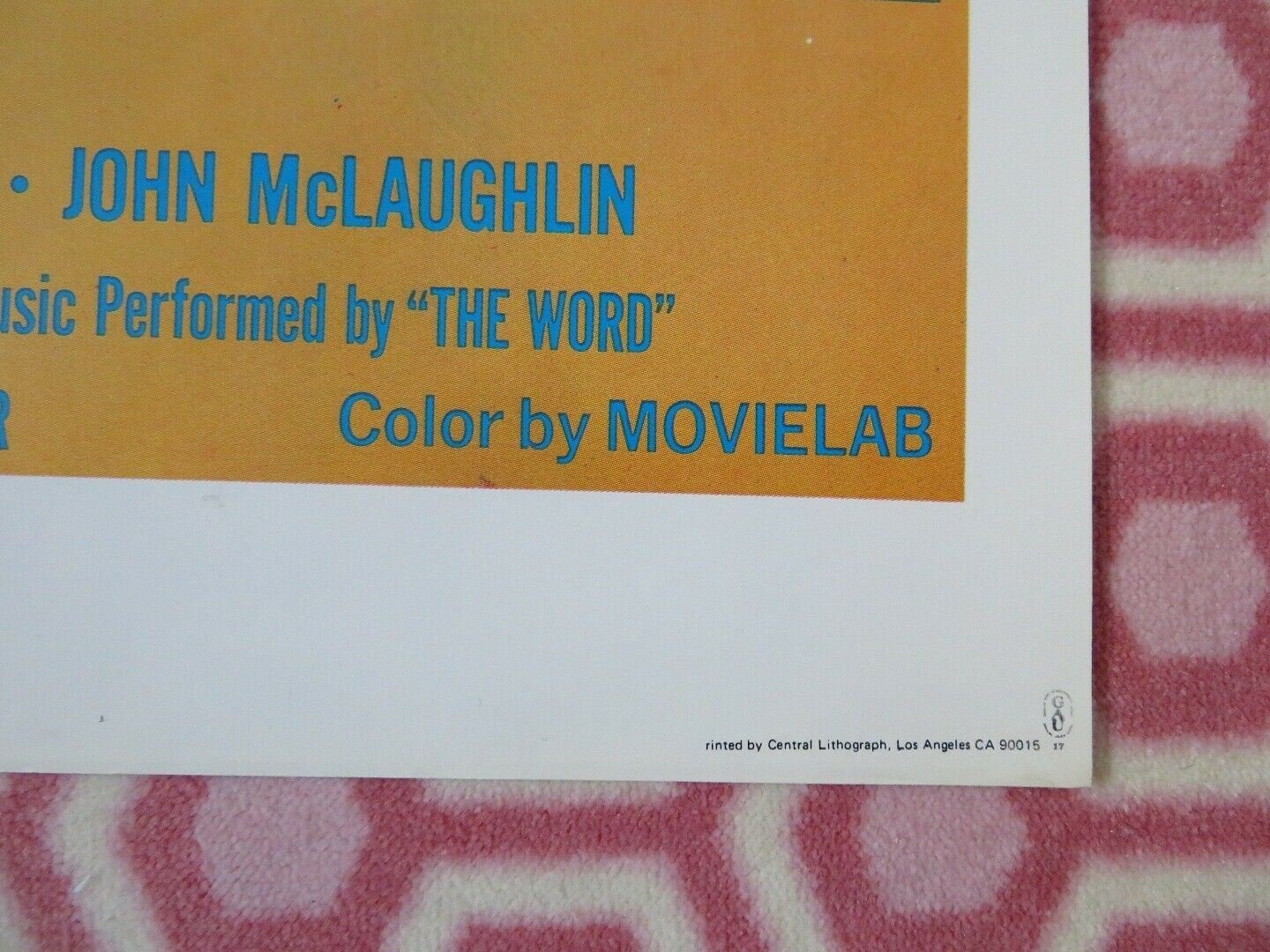 MAG WHEELS US ONE SHEET POSTER PHOEBE SCHMIDT STEVEN ROSE BETHEL 1977 Movie posters