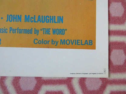 MAG WHEELS US ONE SHEET POSTER PHOEBE SCHMIDT STEVEN ROSE BETHEL 1977 Movie posters