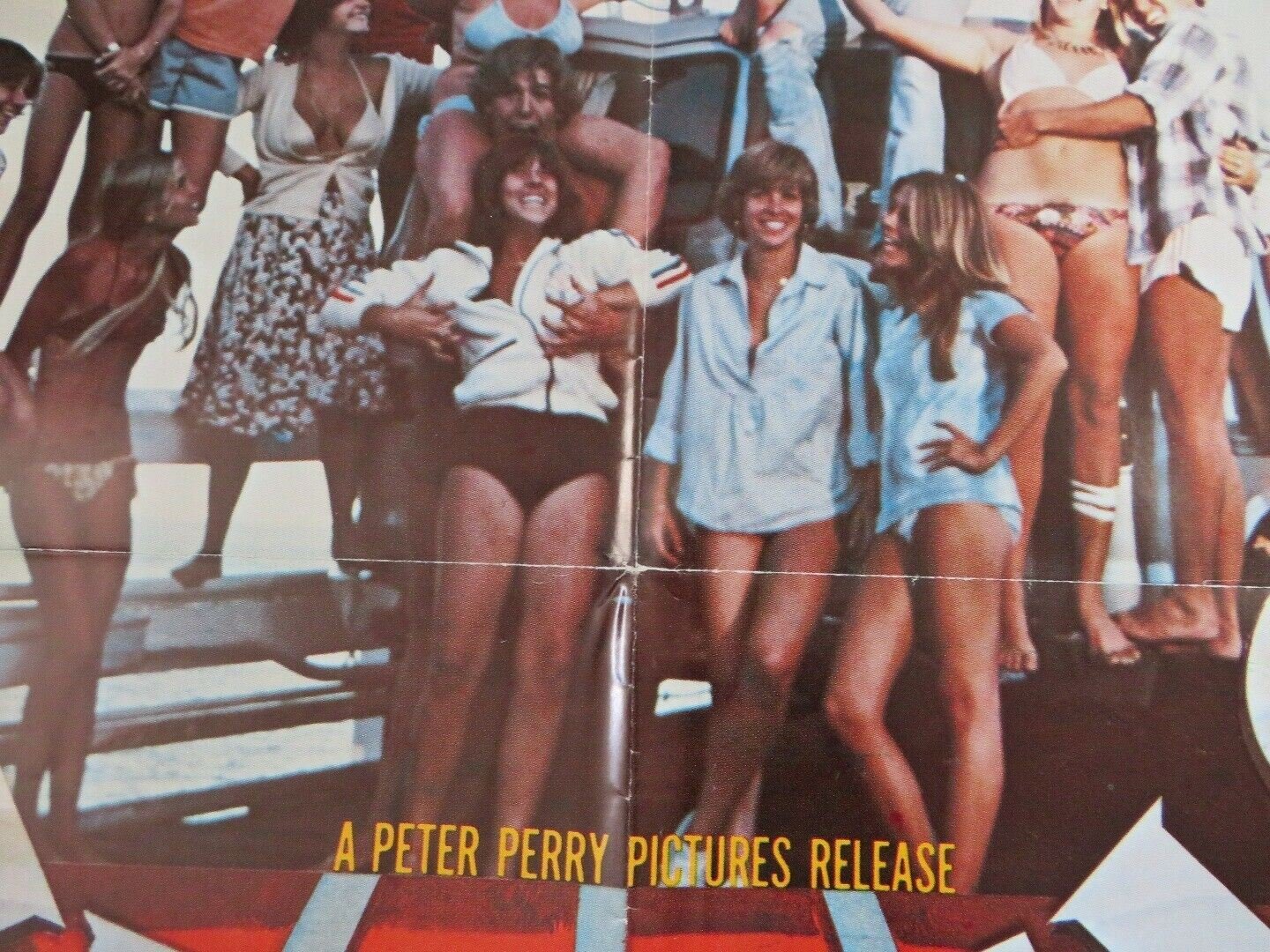 MAG WHEELS US ONE SHEET POSTER PHOEBE SCHMIDT STEVEN ROSE BETHEL 1977 Movie posters