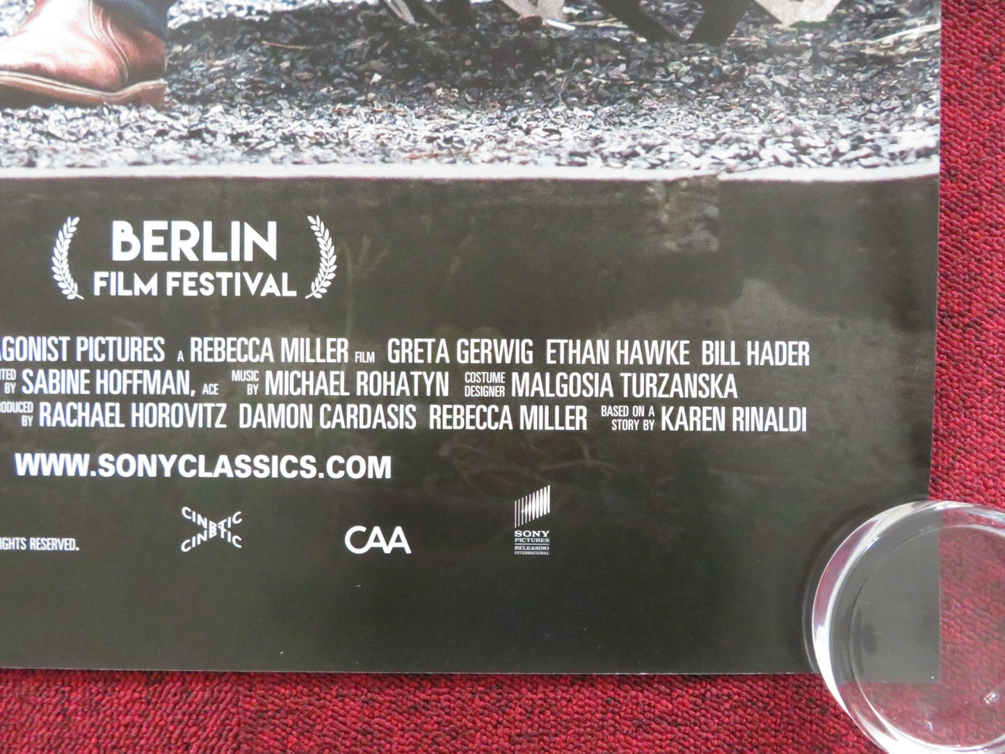 MAGGIE'S PLAN UK QUAD ROLLED POSTER GRETA GERTWIG BILL HADER 2015 Rendezvous Cinema Movie posters