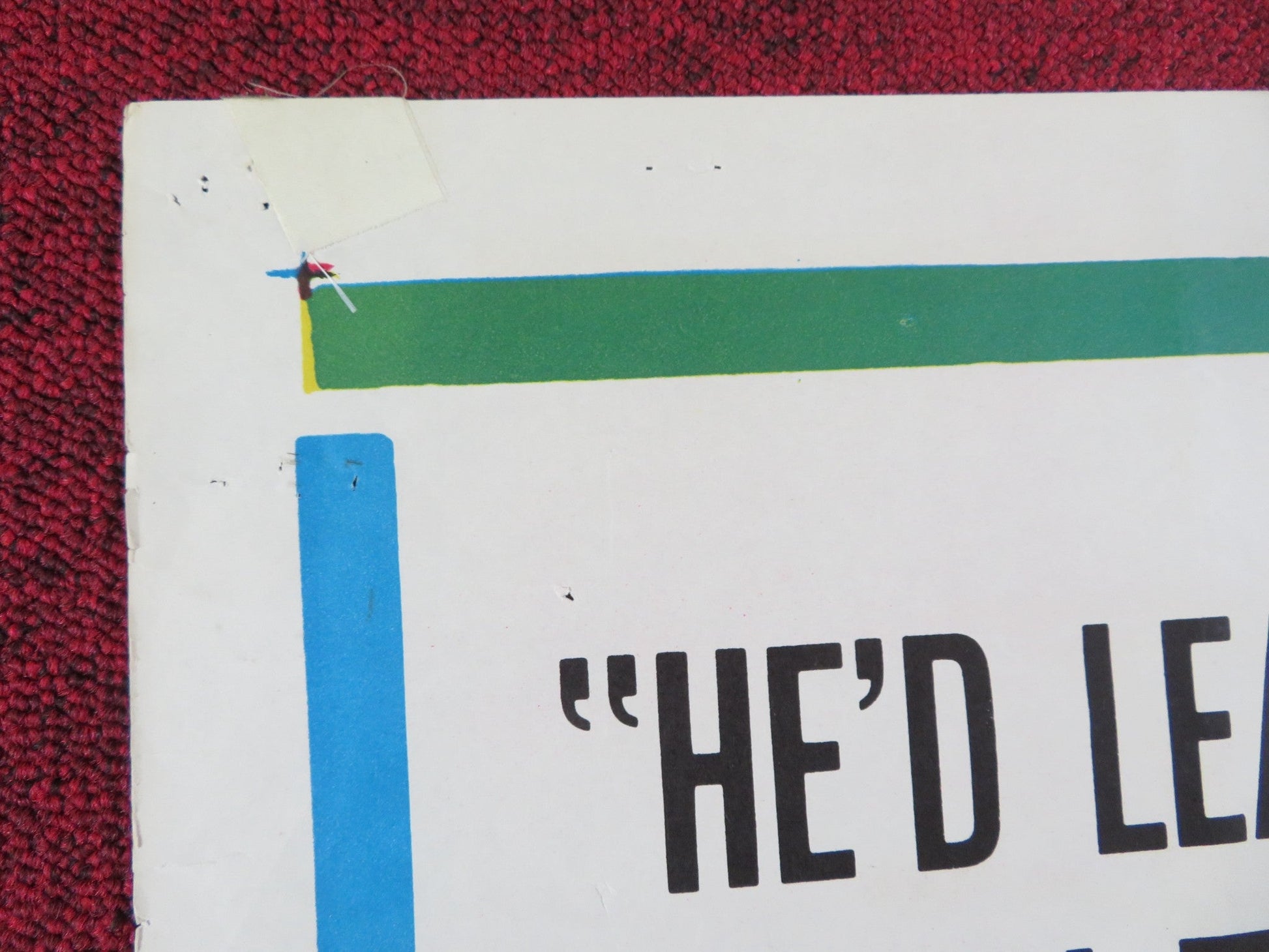 MAGIC BOY FOLDED US ONE SHEET POSTER KATSUO NAKAMURA HIROKO SAKURAMACHI 1960 Rendezvous Cinema Movie posters