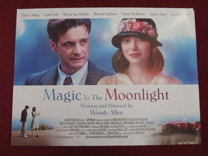 MAGIC IN THE MOONLIGHT UK QUAD (30"x 40") ROLLED POSTER WOODY ALLEN 2014 Rendezvous Cinema Movie posters