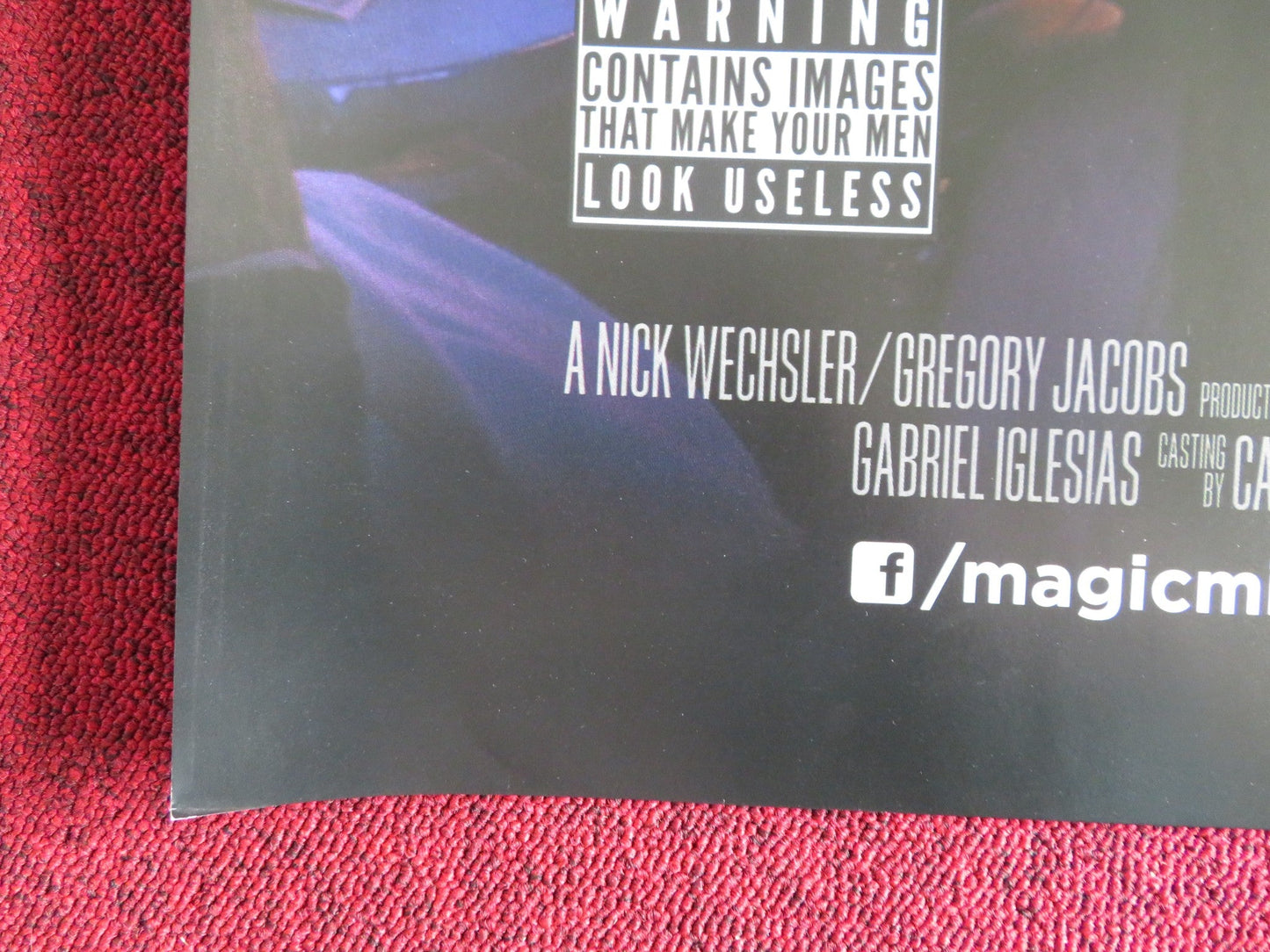 MAGIC MIKE UK QUAD (30"x 40") ROLLED POSTER CHANNING TATUM M. MCCONAUGHEY 2012 Rendezvous Cinema Movie posters