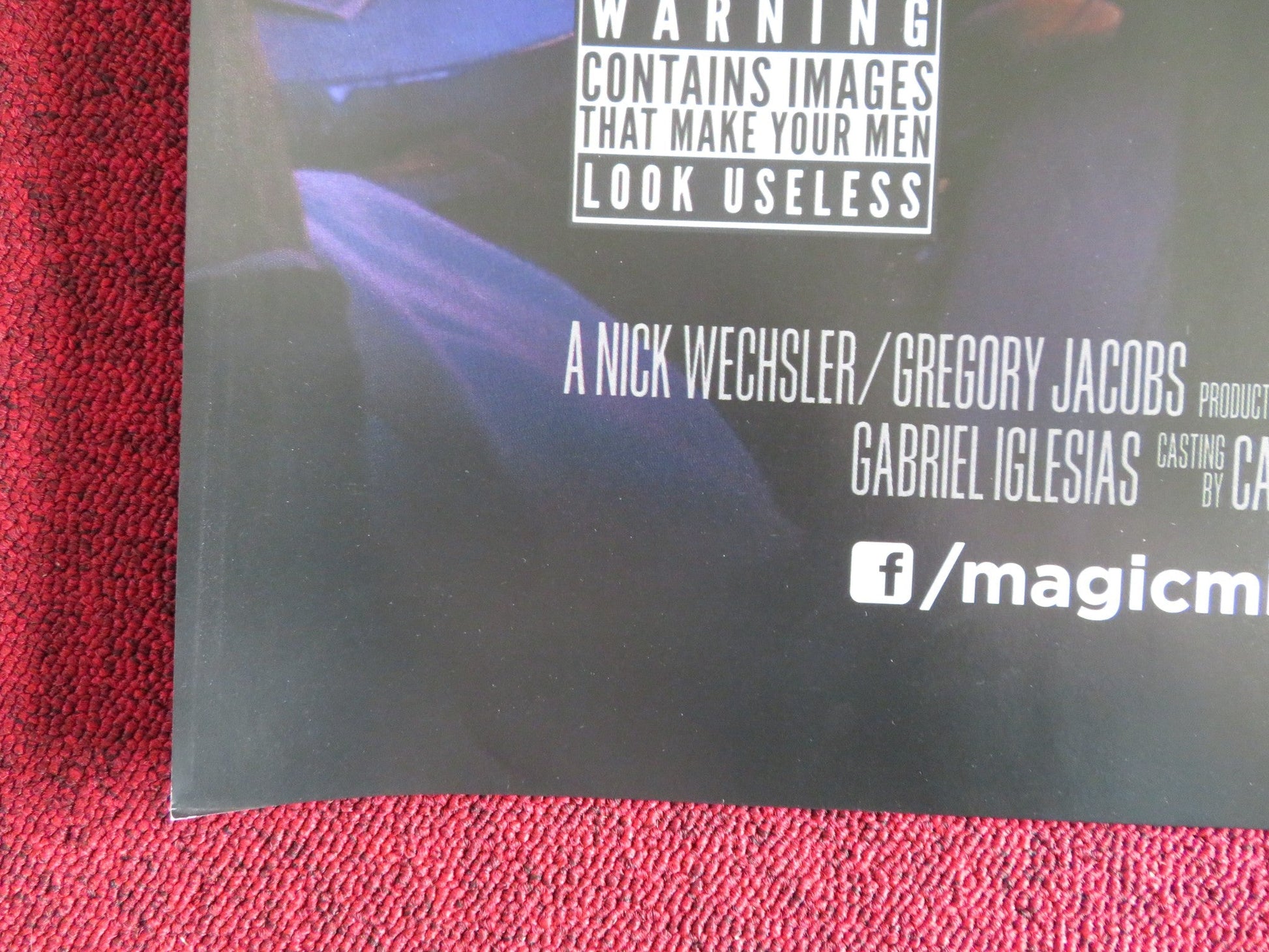 MAGIC MIKE UK QUAD (30"x 40") ROLLED POSTER CHANNING TATUM M. MCCONAUGHEY 2012 Rendezvous Cinema Movie posters