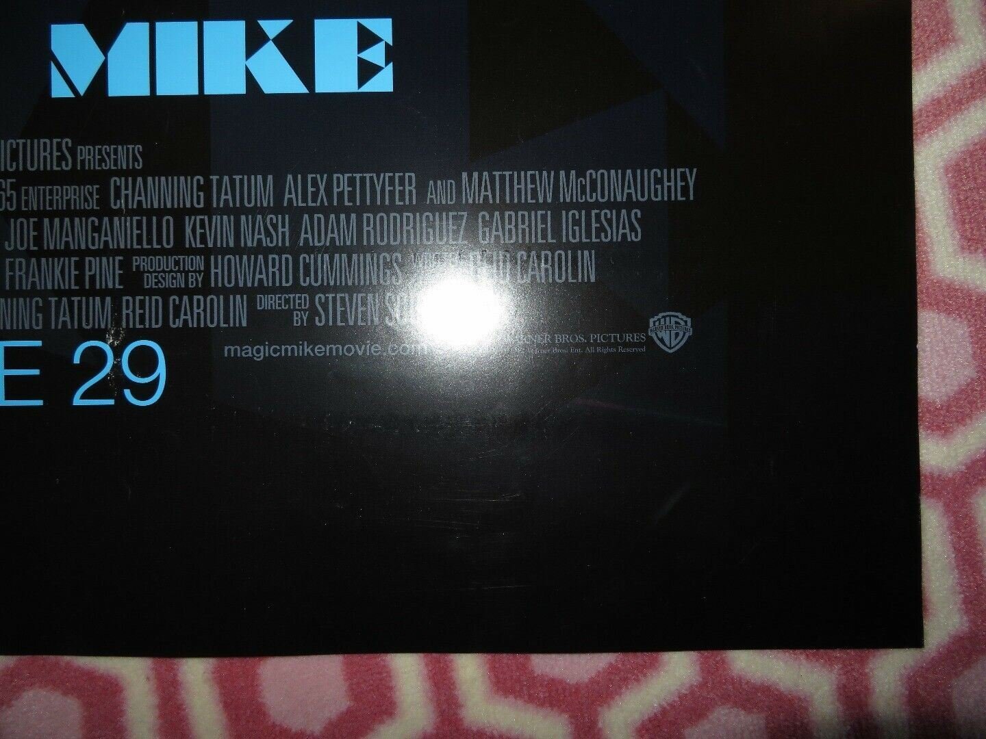 MAGIC MIKE US ONE SHEET ROLLED POSTER CHANNING TATUM MATTHEW MCCONAUGHEY 2012 Movie posters