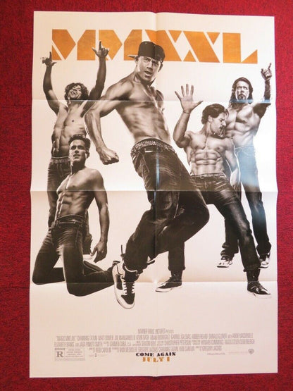 MAGIC MIKE XXL FOLDED US ONE SHEET POSTER CHANNING TATUM 2015 Movie posters