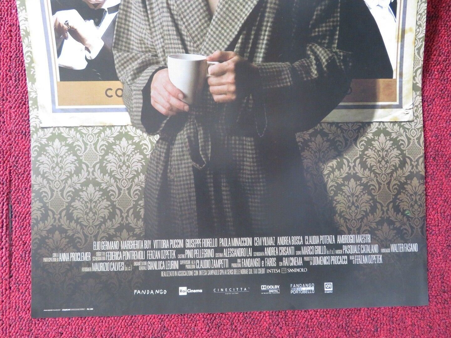 MAGNIFICA PRESENZA ITALIAN LOCANDINA (26.5"x12.5") POSTER EUO GERMANO 2012 - Rendezvous Cinema
