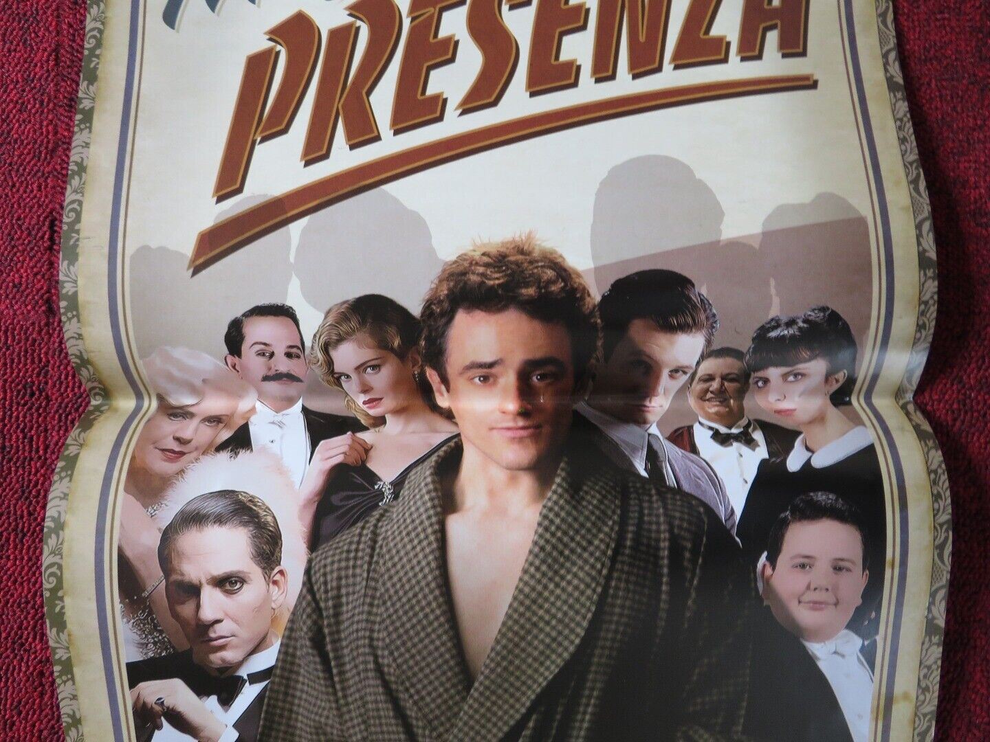 MAGNIFICA PRESENZA ITALIAN LOCANDINA (26.5"x12.5") POSTER EUO GERMANO 2012 - Rendezvous Cinema