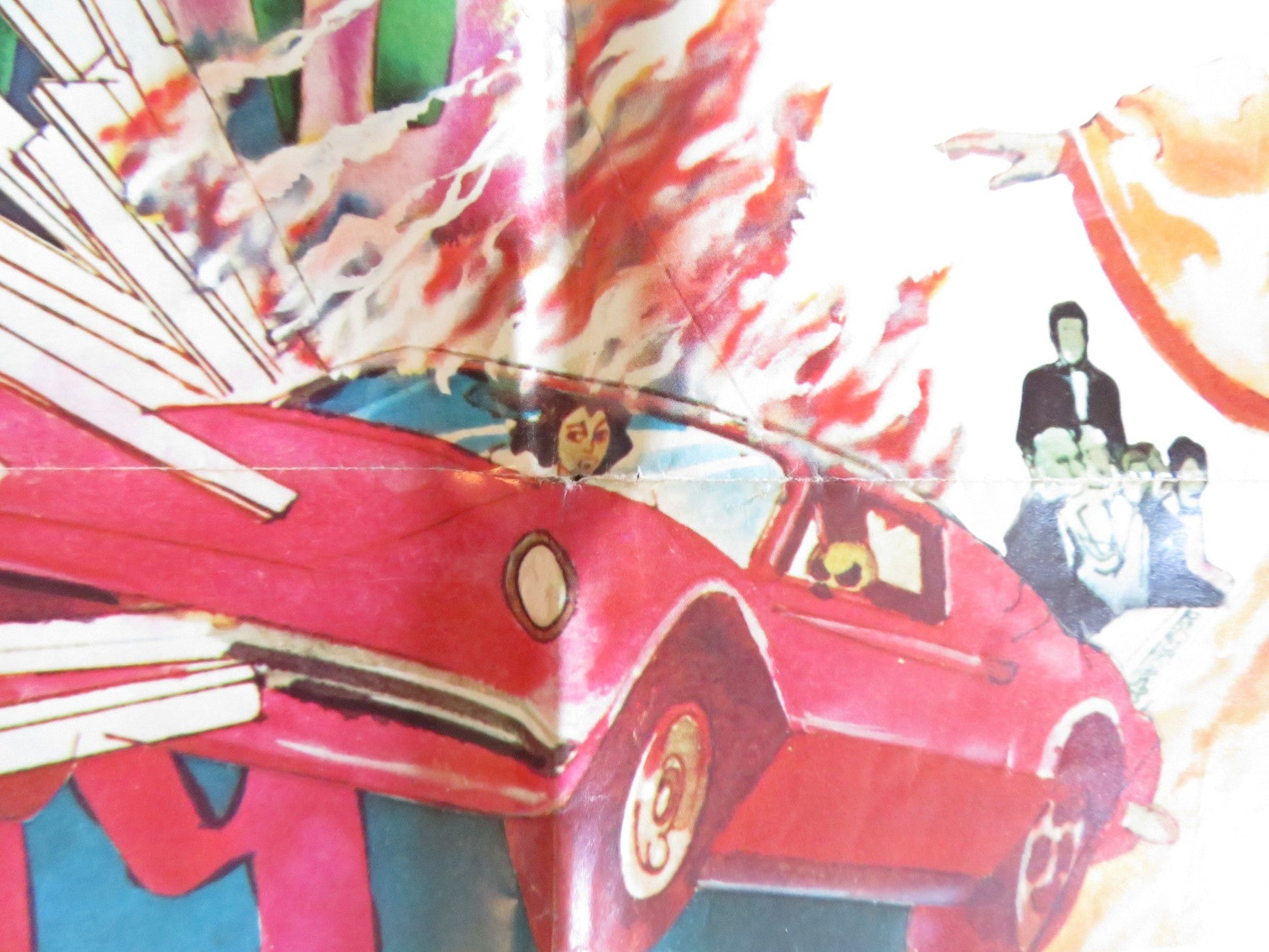 MAHOGANY FOLDED US ONE SHEET POSTER DIANA ROSS ANTHONY PERKINS 1975 Rendezvous Cinema Movie posters