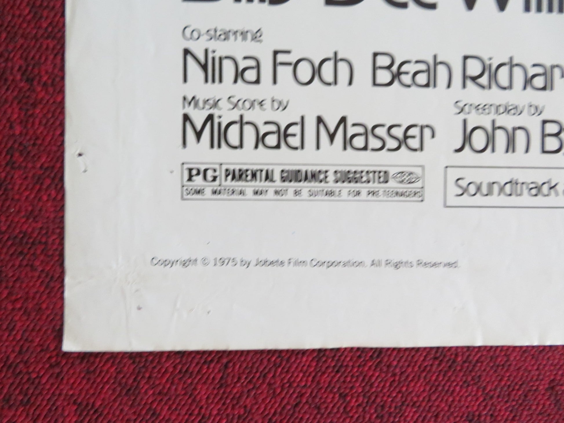 MAHOGANY FOLDED US ONE SHEET POSTER DIANA ROSS ANTHONY PERKINS 1975 Rendezvous Cinema Movie posters