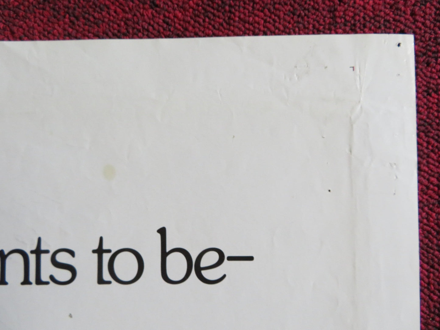 MAHOGANY FOLDED US ONE SHEET POSTER DIANA ROSS ANTHONY PERKINS 1975 Rendezvous Cinema Movie posters