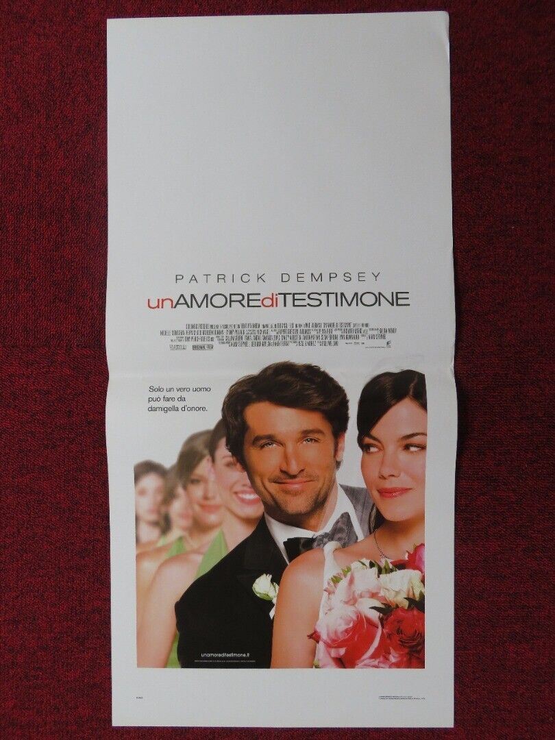 MAID OF HONOR ITALIAN LOCANDINA (27"x13") POSTER PATRICK DEMPSEY 2008 - Rendezvous Cinema