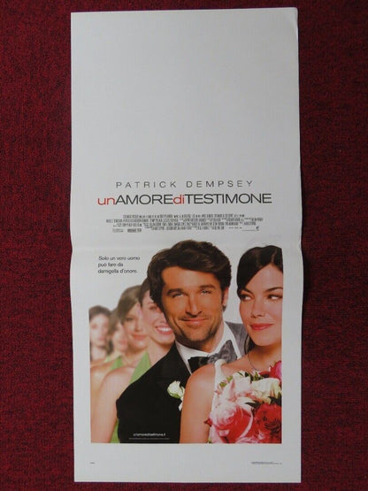MAID OF HONOR ITALIAN LOCANDINA (27"x13") POSTER PATRICK DEMPSEY 2008 - Rendezvous Cinema
