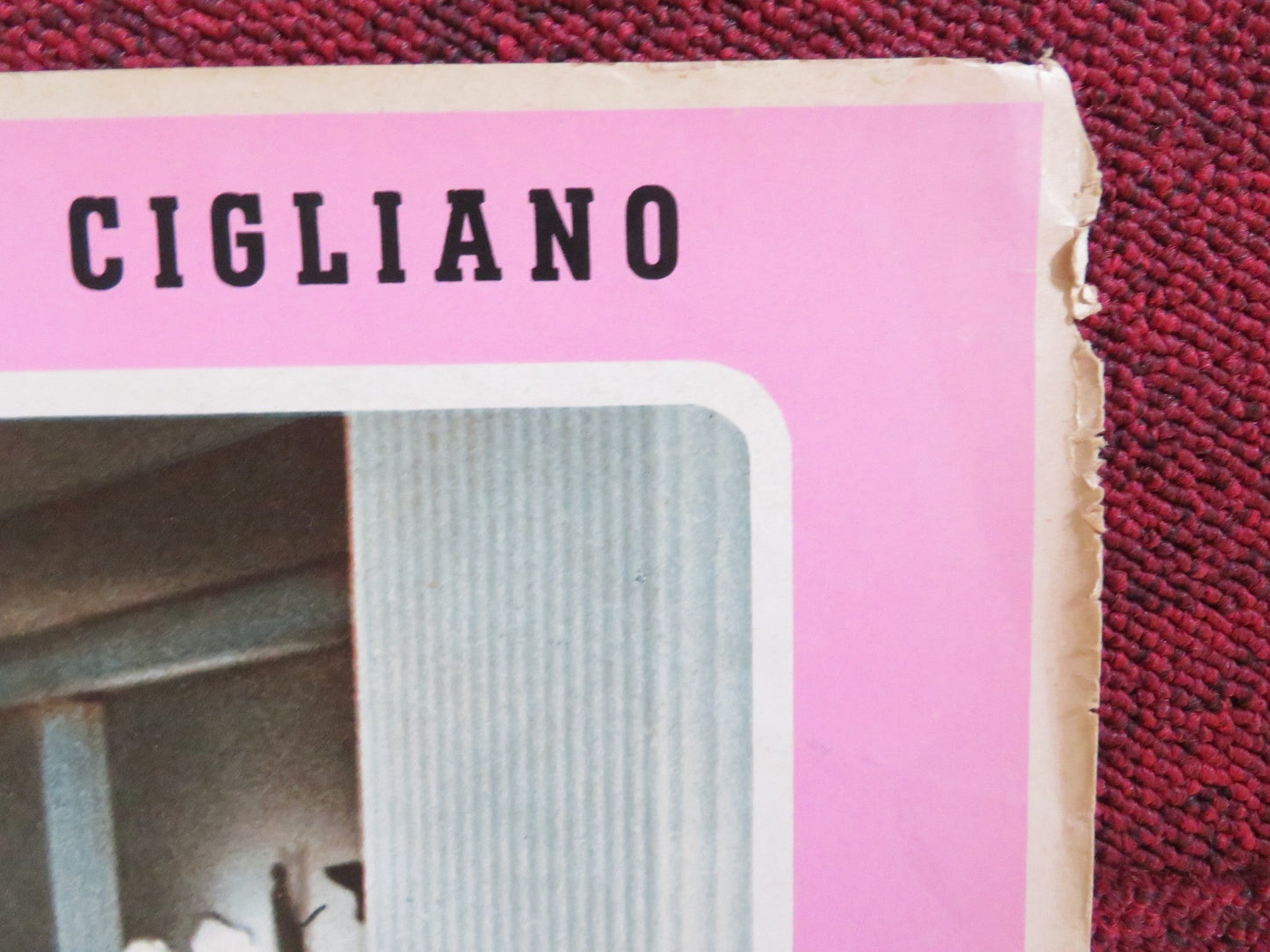 MAID, THIEF AND GUARD - B ITALIAN FOTOBUSTA POSTER GABRIELLA PALLOTTA 1958 Rendezvous Cinema Movie posters