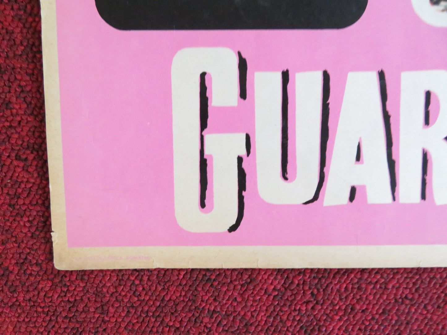 MAID, THIEF AND GUARD - B ITALIAN FOTOBUSTA POSTER GABRIELLA PALLOTTA 1958 Rendezvous Cinema Movie posters