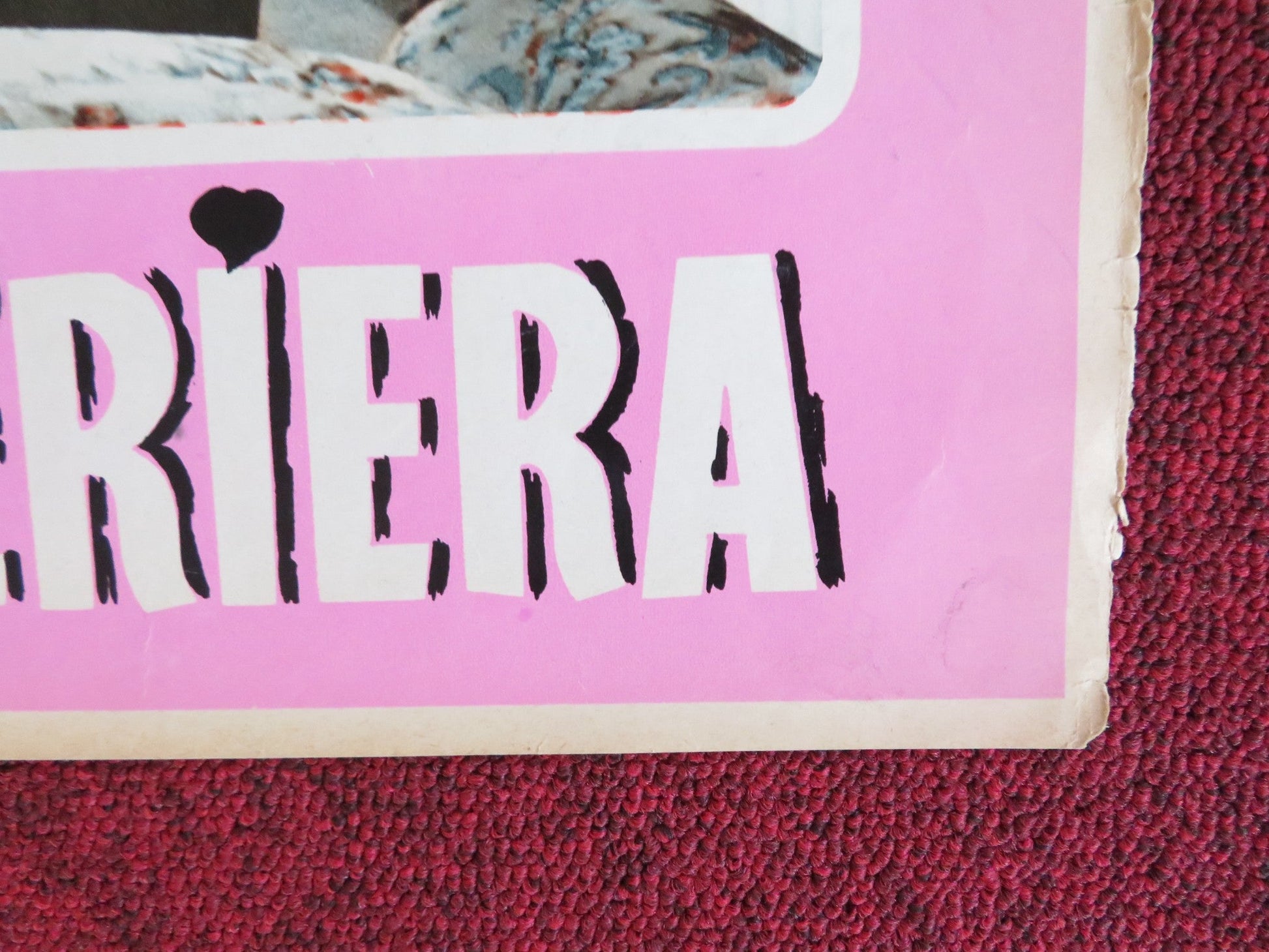 MAID, THIEF AND GUARD - B ITALIAN FOTOBUSTA POSTER GABRIELLA PALLOTTA 1958 Rendezvous Cinema Movie posters