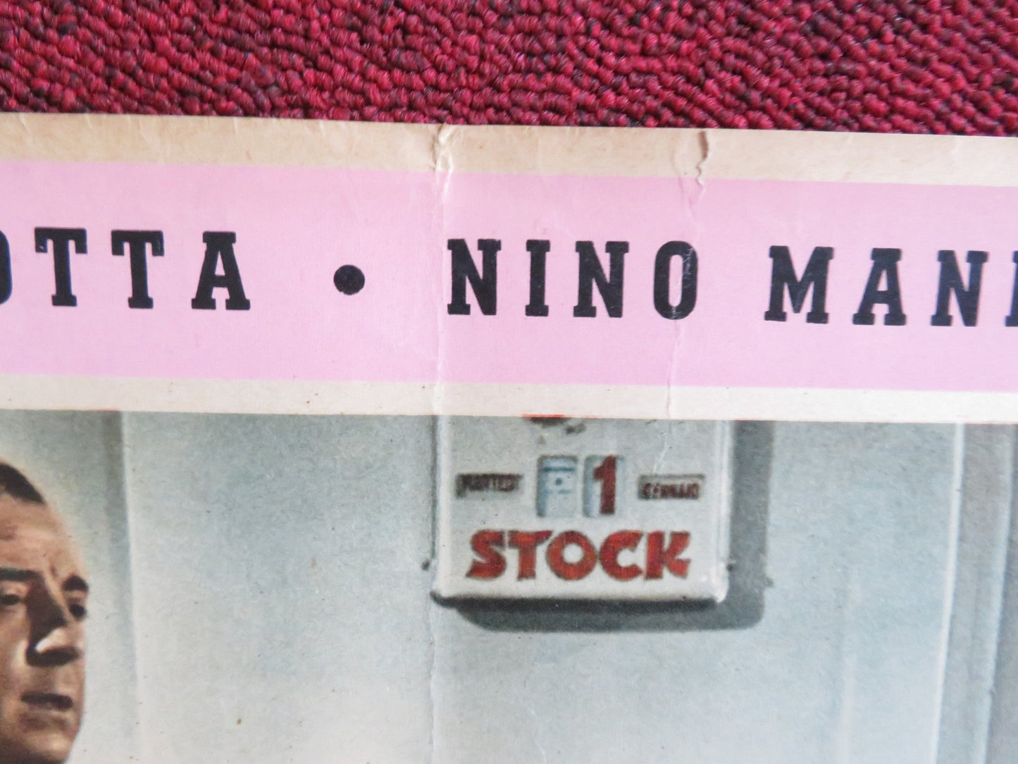 MAID, THIEF AND GUARD - D ITALIAN FOTOBUSTA POSTER GABRIELLA PALLOTTA 1958 Rendezvous Cinema Movie posters