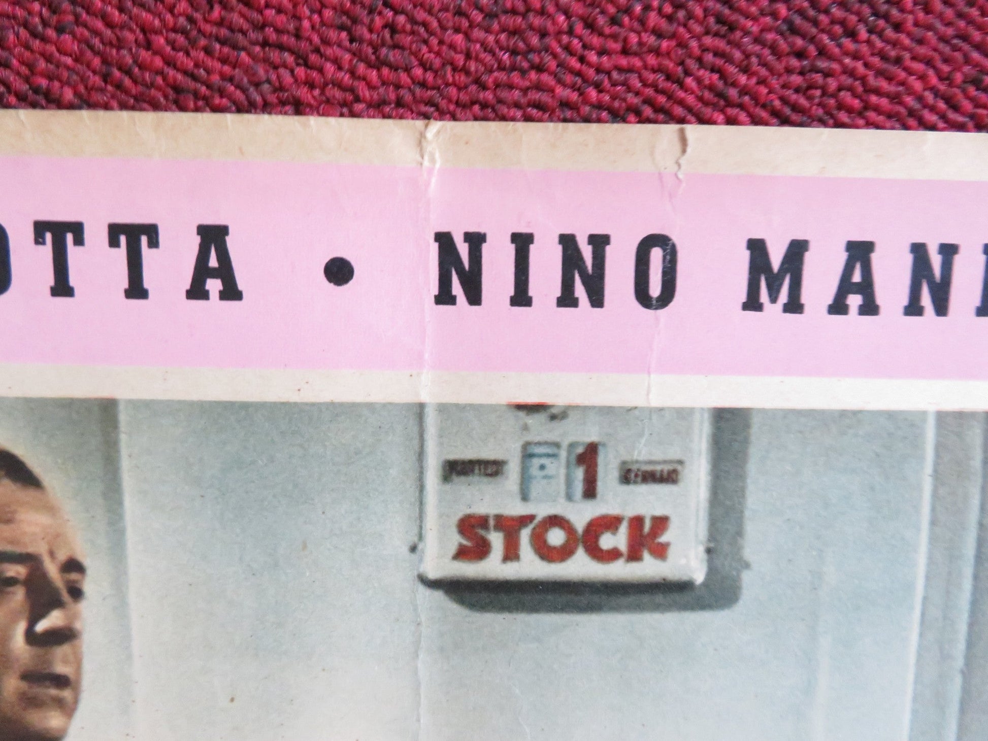 MAID, THIEF AND GUARD - D ITALIAN FOTOBUSTA POSTER GABRIELLA PALLOTTA 1958 Rendezvous Cinema Movie posters