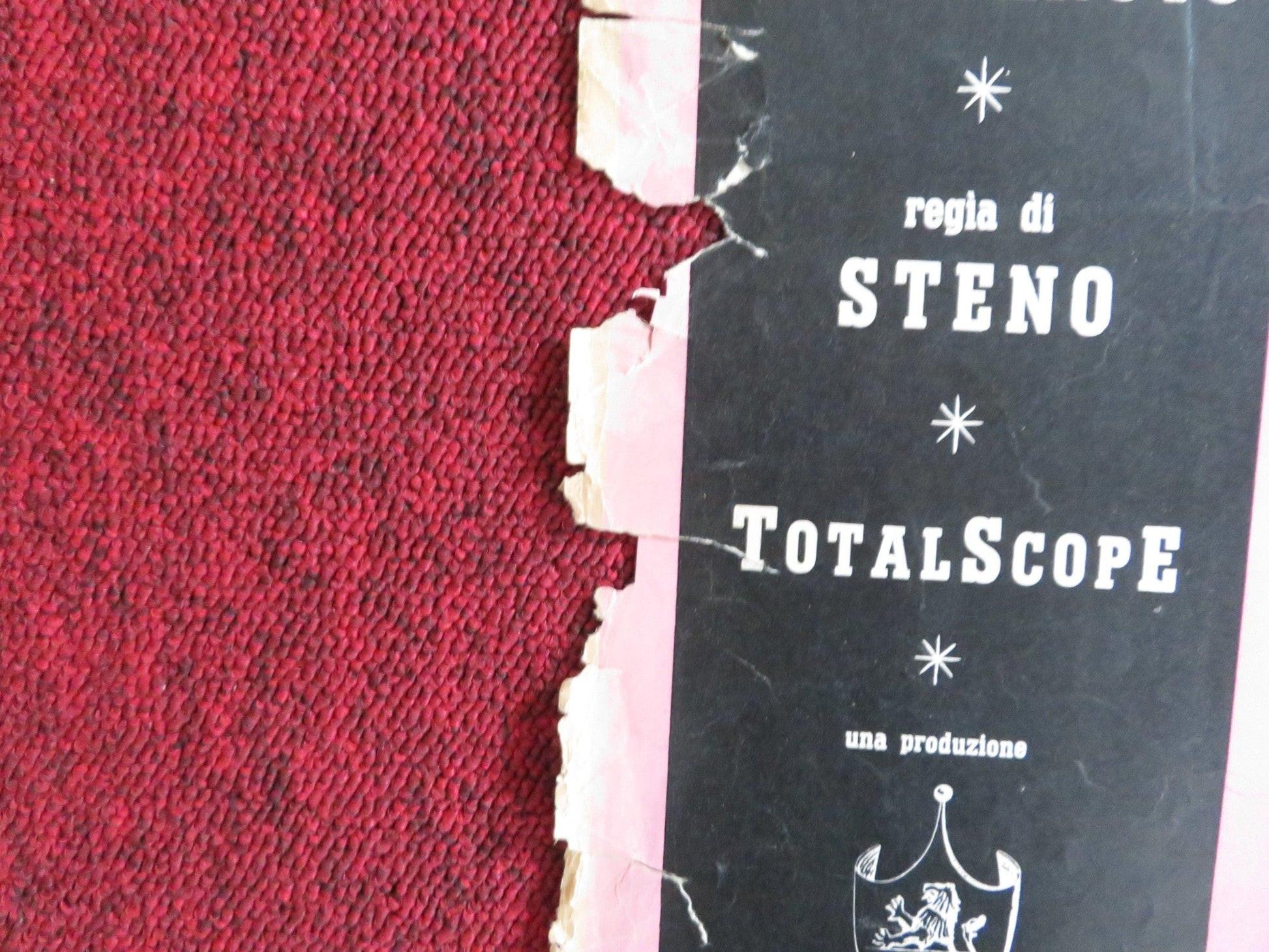 MAID, THIEF AND GUARD - F ITALIAN FOTOBUSTA POSTER GABRIELLA PALLOTTA 1958 Rendezvous Cinema Movie posters