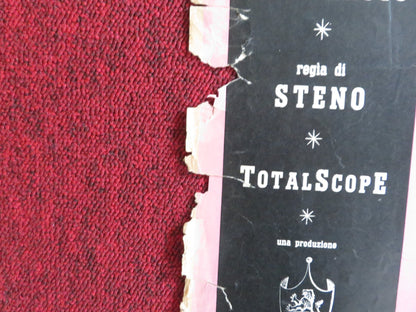 MAID, THIEF AND GUARD - F ITALIAN FOTOBUSTA POSTER GABRIELLA PALLOTTA 1958 Rendezvous Cinema Movie posters